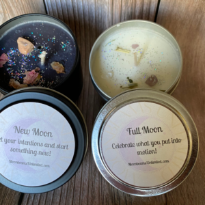 Full Moon & New Moon Candle Set