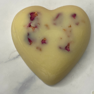Warm Vanilla Heart Lotion Bar